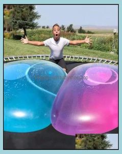 Globo novedad mordaza juguetes regalos Xmy niños regalo inflable al aire libre suave aire agua llena burbuja bola mágica volar juguete divertido fiesta juego6566482
