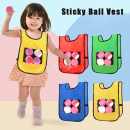 Ballon Props Gilet Maillot Collant Jeu Avec Balle Lancer Des Jouets Pour Enfants Sport En Plein Air Gilet Enfants Sport Jouet 230704