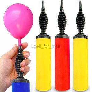 Ballonpomp voor Folie Latex Ballonnen Hand-push Ballon Inflator Luchtpompen Bruiloft Verjaardagsfeestje Decoratie Benodigdheden Accessoires HKD230808