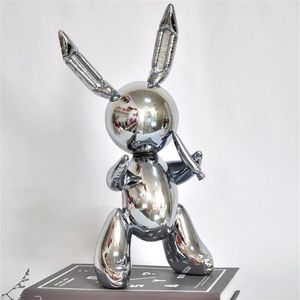 ballon lapin sculpture décoration de la maison art et artisanat décoration de jardin statue créative T200330328o