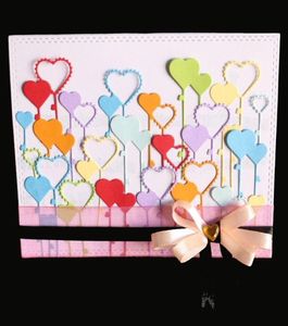 Balloon Tree Cutting Dies Plantilla de metal Tarjeta de recortes de álbumes de papel Crafts8884842