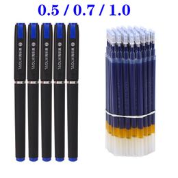 Balpennen 25 pcsSet 100705 Grote Capaciteit Handtekening Pen Zwart Business Office Carbon Student Water Core Kalligrafie 230608
