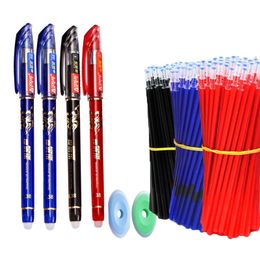 Bolígrafos 26 piezas Set Kawaii Borrable 035 mm Pluma de gel Tinta impermeable Papelería Escuela Suministros de escritura para Notebook Office Student 230503