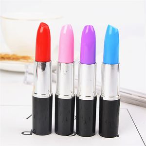 Ballpoint Pens 50 PCSlot Groothandel promotie Nieuwheid Pen Lipstick Stijl Lovely Gift Single Opp Bag 4 Color 230130