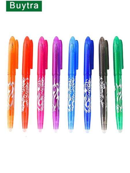 Ballpoint stylos 8pcs Multicolor Effrayable Gel Pen Étudiant Kawaii Creative Drawing Tools School Supply Stationery 230608