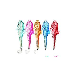 Stylos à bille Animal Ocean Fish Creative Sea Horse Pen Retour à l'école Party Gift Favor Étudiants Prix Jouet éducatif Noir Bleu In Dhajv