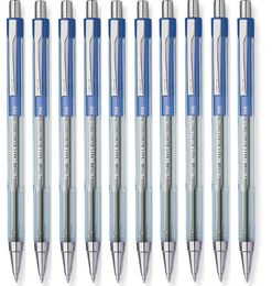 Ballpoint Pens beter intrekbare blauwe kleur rollerbal fijne punt drop levering 2022 mjbag amaxx