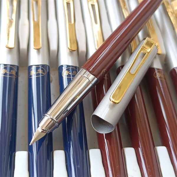 Bolígrafos BMP Luxury M Series Cap Rollerball Pen MB Gel Pen Suministros escolares de oficina de alta calidad Escritura Bolígrafos suaves como Giftvaiduryd