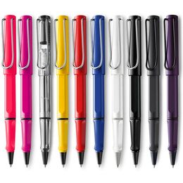 Bolígrafos LM Alta calidad Clásico Lila Rojo Transparencia Multicolor Plástico Rollerball Pen Oficina Papelería Moda Lady Escritura Regalos 231114