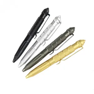 Bolígrafos LOLO Alta calidad Metal Color Defense Stinger Pen School Student Office