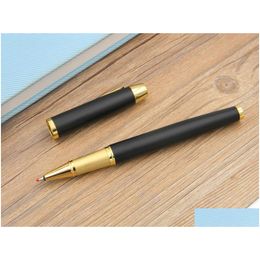 Ballpoint stylos en gros de 2pc Business IM série mat mat avec roller doré rouleau à balle de gouttes de gouttes