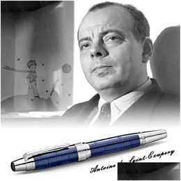 Balpennen Groothandel Classic Writer Edition Antoine De Saint-Exupery Zwarte harspen Kantoorbenodigdheden Kalligrafie Inktdruppel Delive Dhcgw