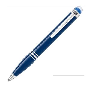 Stylos à bille Promotion en gros Signature Pen Blue Planet Édition spéciale M Gel Roller Coréen Papeterie Série Numéro Drop Livraison O Dho69