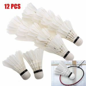 Bolas 1 3 6 12 PCSHigh CALIDAD HERRAMIENTAS DIVERSES DE LA ESPOZA DURABLE TEXTURA SOFT Soft Badminton Racket Feee Feather 230816