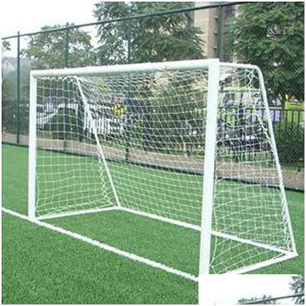 Ballons 10 x 65 pieds FL Taille Football Soccer Goal Post Net Sports Match Training Junior Team Officiel pour Mini 230613 Drop Delivery Outd Dhhzg