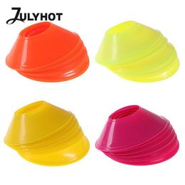 Ballen 10 stuks Voetbal Training Teken Schotel Drukbestendig Kegels Marker Schijven Marker Emmer Voetbal Training Sport Schotel 230922