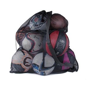 Balles 1pc grande capacité sac de sport de plein air piscine stockage sacs en filet Football basket Net jouets flotteurs balles organisateur pour plage 230820