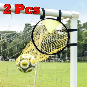 Balones 2pc Entrenamiento de fútbol Equipo de red de tiro Objetivo de fútbol Juventud Práctica de tiro libre Tops 230705