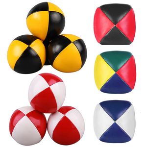 Ballen 3 STUKS Netto Set Pak Professionele Jongleren Bal Acrobatiek Toss Bal Educatief Speelgoed Kinderen Fun Sport Pu Zachte jongleren Bal Speelgoed 230712