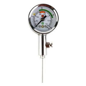 Ballen luchtdrukmeter voor ballen psi/bar met buildin release klep lucht horloge voetbalvolleybal basketbal barometers