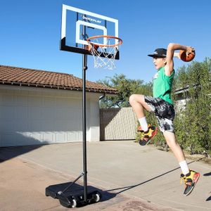 Ballen Baller Mini Hoop-systeem | Draagbare basketbal met in hoogte verstelbare paal 230831