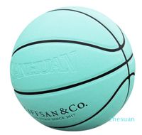 Balls Basketball Bleu No 7 Personnalité adulte WearReSisting Cool non glissez en cuir souple Teadage Outdoor Gift 230303