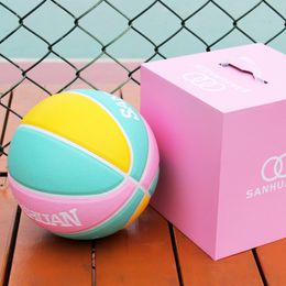 Ballen Bola Basket Musim Panas Luar Ruangan Dalam Antiselip Tahan Air PU Latihan Profesional Aus Ukuran 5 6 7 230905