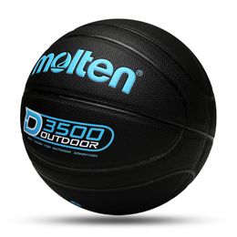 Ballen Bola Basket Pria Bahan PU Ukuran Resmi 7 Kualitas Tinggi Tahan Aus Luar Ruangan Jalan Latihan Pertandingan 230905