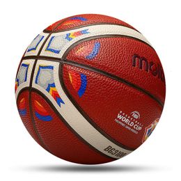 Balles Bola panier Pria Wanita bola panier cair kualitas tinggi ukuran 7 6 5 PU tahan aus luar ruangan dalam pour latihan 230905