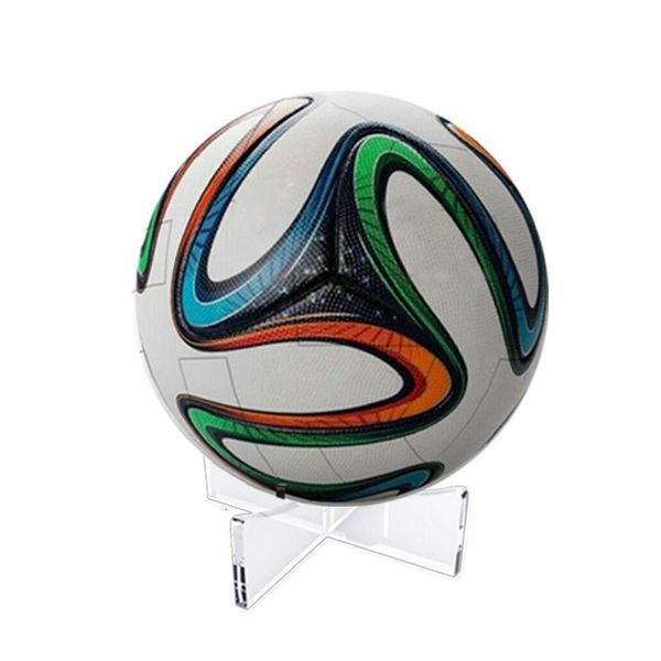 Balles Bowling Présentoir Rugby Basket-Ball Ballon De Football Support Support Transparent Acrylique Rack Support Base pour Balle Présentoir 230717