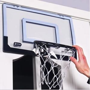 Balls Enfants Enfants suspendus Basketball Hoop Hoop Door Mur Mini Basket Basker Bal Balle Board Toy Set With Pump Boys Gift 230811