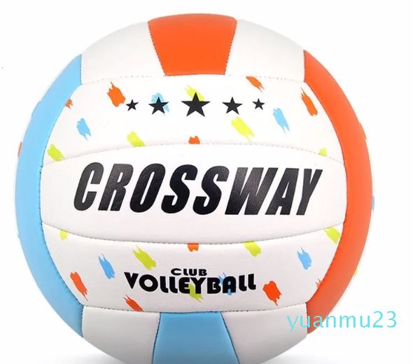 Balles CROSSWAY taille officielle volley-ball haute qualité Match ballon de volley-ball ballon d'entraînement extérieur intérieur avec aiguille cadeau gratuite