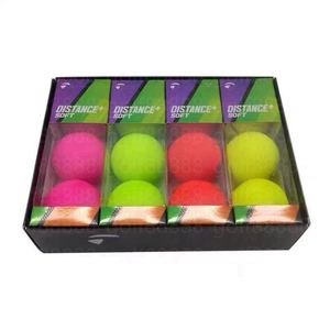 Balls Distancia Golf Solf Color Dos capas Contáctenos para ver imágenes con el logotipo #02