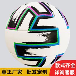 Ballen est Voetbal Standaard Maat 5 4 MachineStitched Voetbal PU Sport League Match Training futbol voetbal 230615