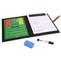 Ballen Opvouwbaar Voetbalcoachbord Magnetisch bord Onderwijsassistent Trainingshulpmiddel Voetbalcoaching Klembord voor technieken 231024