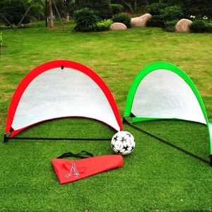 Balles pliantes but de football portable durable but de football net pli formation but net enfants intérieur extérieur jouer jouets 5 couleurs 231124