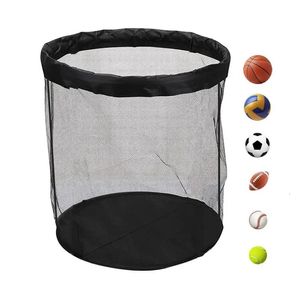 Balles Sac de filet de football 15L Sac de balle de travail d'équipe Grand sac de balle de sport Organisateur extérieur pour tenir le basket-ball Volley-ball Baseball 231212