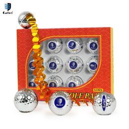 Pelotas divertidas y novedosas pelotas de truco de caiton broma explotando pelotas de golf 12pcs Perfectos para altavoces, regalos y regalos