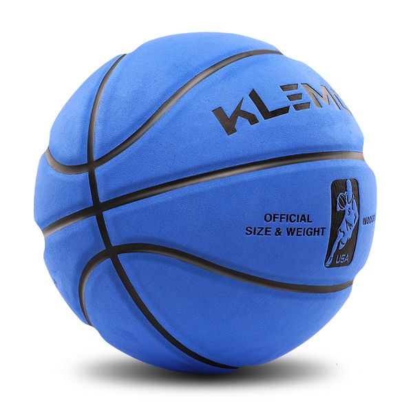 Balles de basket-ball en fourrure No 7, Texture en peau de vache douce, résistante à l'usure, lettrage personnalisé, remarques, boule de personnalisation du texte 230824