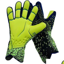 Balles Gants de gardien de but Forte adhérence pour gardien de but de football avec taille 678910 Football Enfants Jeunes et Adt 240129 Livraison directe Sports de plein air Otqpx