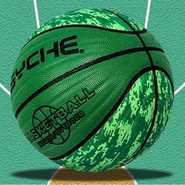 Ballons de basket-ball de haute qualité Taille officielle 7 Cuir PU Extérieur Intérieur Match Jeu Formation Hommes Femmes Résistant à l'usure 230729
