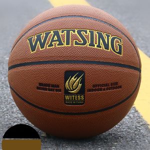 Ballons de basket-ball de haute qualité, taille officielle 7, matériau PU, entraînement de Match en plein air et en intérieur, pour hommes et femmes, 230831