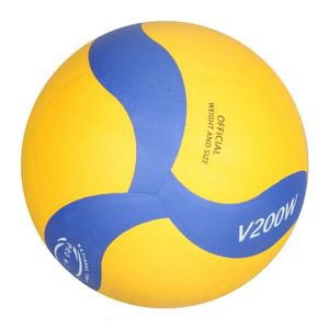 Balles de haute qualité en cuir PU souple volley-ball plage intérieure dur V200W MVA300 balle de jeu d'entraînement 231128