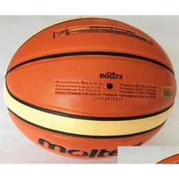 Ballen Hoge kwaliteit Gesmolten basketbal Gg7X Maat 7 Pu Materiaal Bal Outdoor Indoor Training 280G7477780 Drop Delivery Sport buitenshuis bij Dhqwm