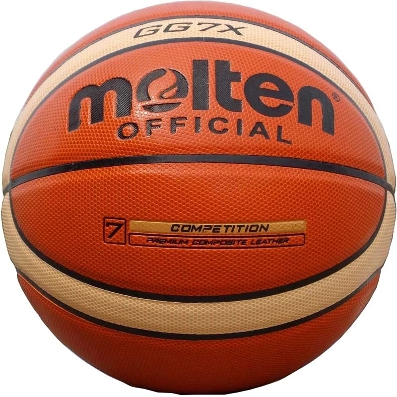 Balls intérieur extérieur Moltens Basketball Fiba approuvé taille 7 Pu Cuir Match Training Men Women Basketball Baloncesto 230210 5053