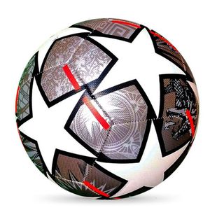 Ballen JANYGM zwarte voetbal Officiële maat 5 Doel Teamwedstrijd Sport en entertainment Buitenvoetbal 230729