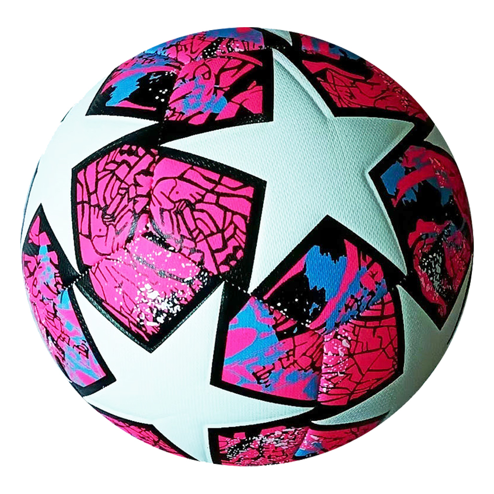  Balls Janygm Futbol Topları Boyut 5 Profesyonel Kırmızı PU Malzemeli Giyim Dayanıklı Maç Futbollar Ligi Stitch Bola De Futebol 230614