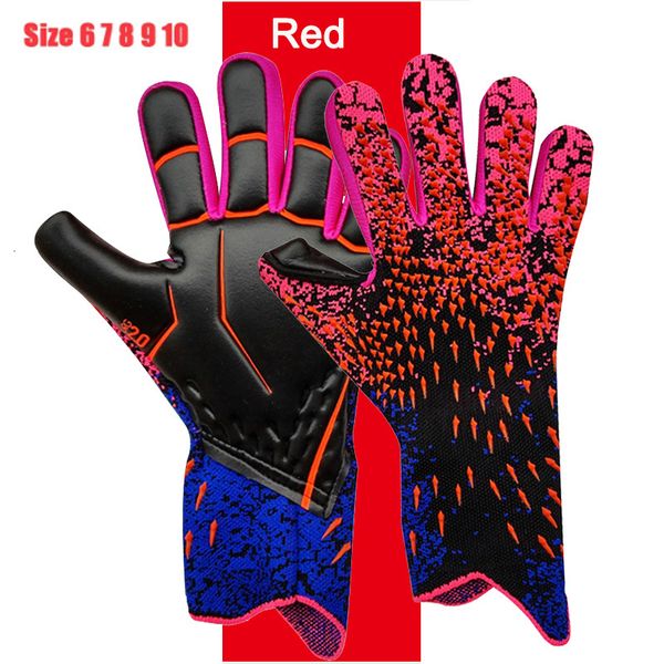 Balles Gants de gardien de but en latex Football épaissi Protection professionnelle Adultes Adolescent Gardien de but Football Gants de football Gardien de but 230703