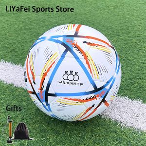 Balles LIYAFEI Taille 5 Football Adulte Football Formation Compétition Jeu Standard Cinq Joueurs Football Haute Qualité Football Cadeau Gratuit 230718