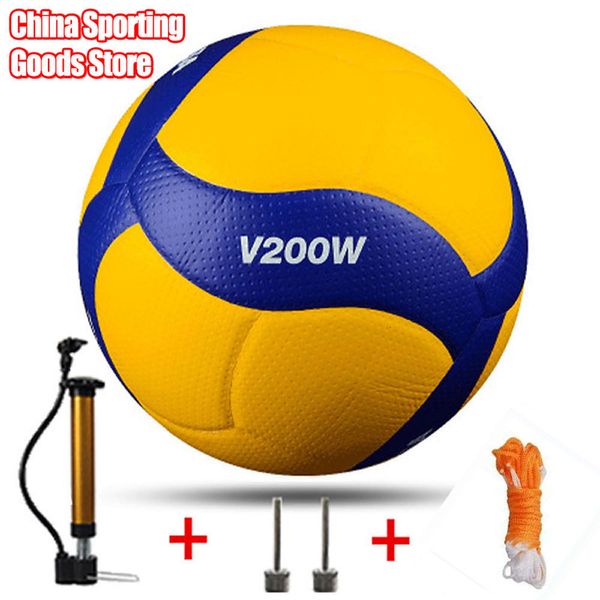Balls Model Volleyball Model200 Competition Professional Game 5 Indoor Facultation Pump Nestle Net BA B7F